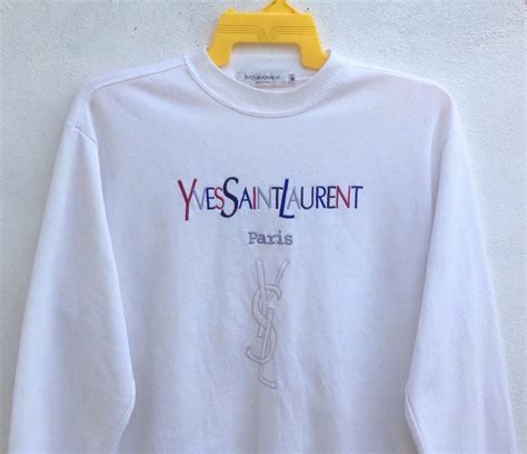 yves saint laurent sweater ebay|ysl sweatsuit.